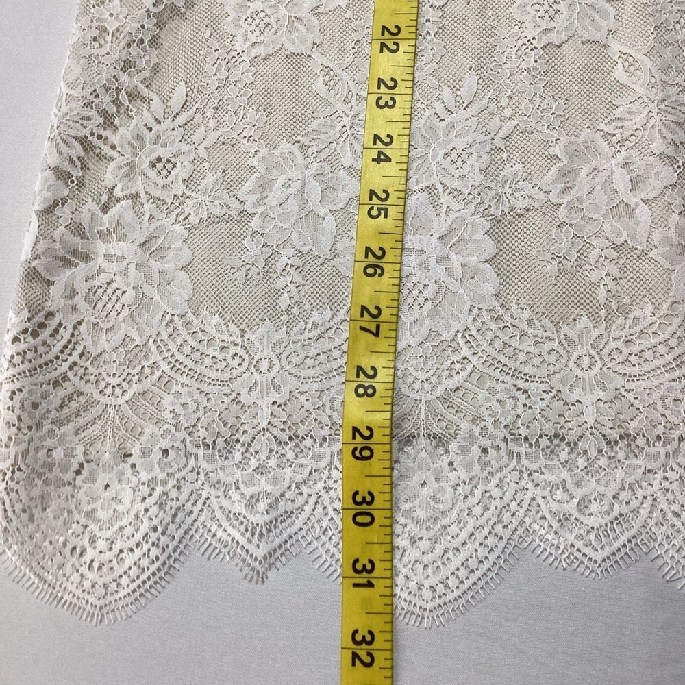 Victoria's Secret Ivory Lace Lingerie Slip Dress - Picture 13 of 15